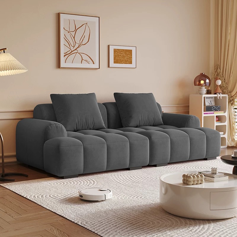 Sofá de algodón de azúcar