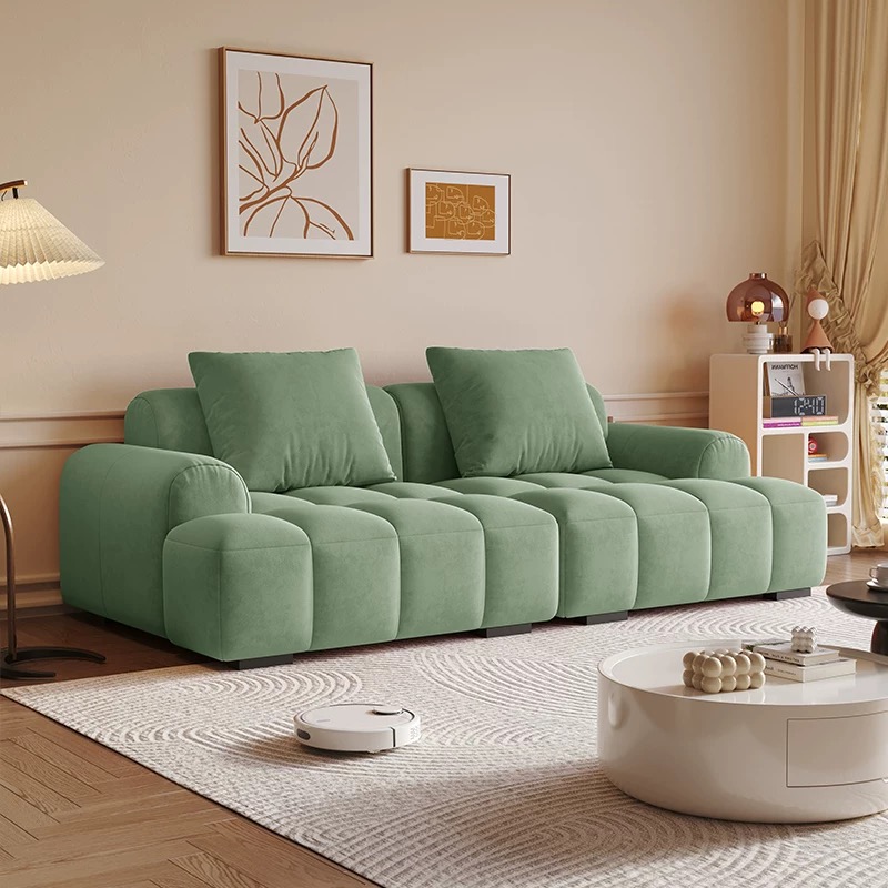 Sofá de algodón de azúcar